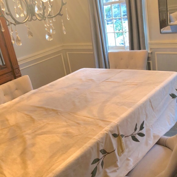 Pottery Barn Kitchen Pottery Barn Linen Tablecloth Poshmark